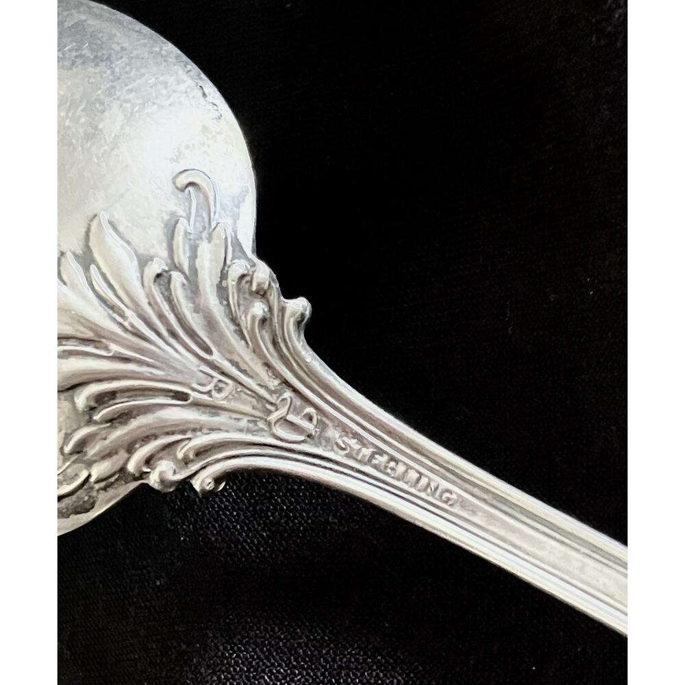 Sterling Silver Teaspoons Mixed Lot Of 3 Souvenir, Norway, Monogram 48 Grams - Picture 6 of 10